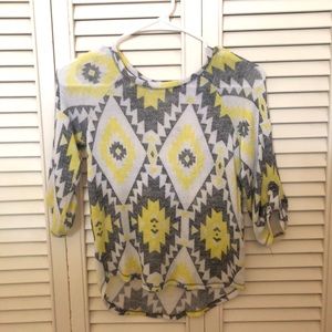 Girl’s Aztec Sweater